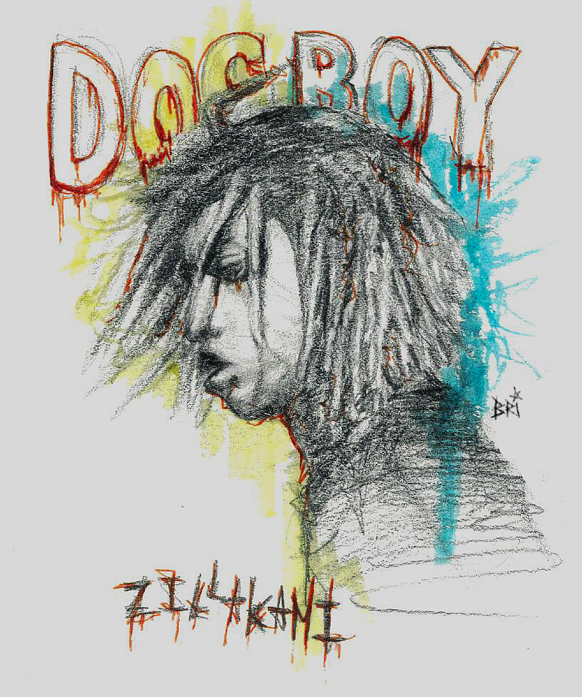 "Dog boy" - zillakami sticker