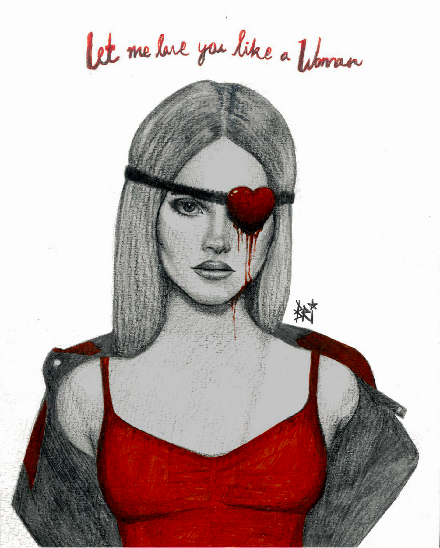 "lana valentine" - lana del rey sticker