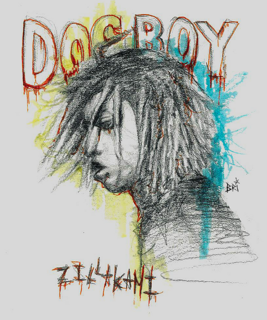 "Dog  boy" - zillakami sticker